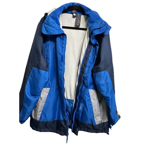 Vintage Starter Jacket Coat Men’s Blue Winter Ski Snow, Removable Hood M 38-40. - Picture 16 of 16